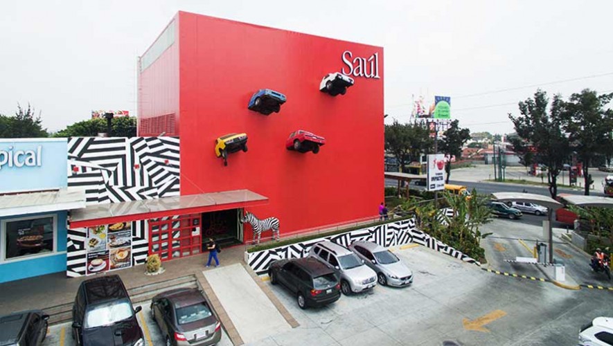 café guatemalteco Saúl Bistro como el más alto y colorido de Guatemala