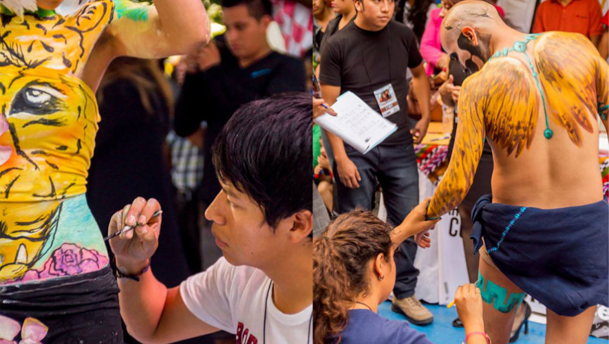 Convocatoria para el Festival de Body Paint, Ciudad de Guatemala