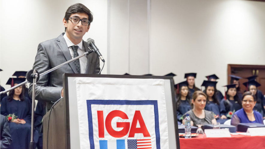 El guatemalteco Pablo Villagrán trabaja en la ONU por su nivel de inglés