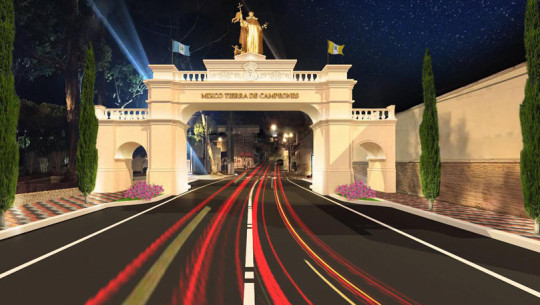 Fotos de cómo será la atractiva entrada al municipio de Mixco 2017