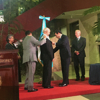 José Anleu, inventor de Ecofiltro, recibe la Orden del Quetzal 2017