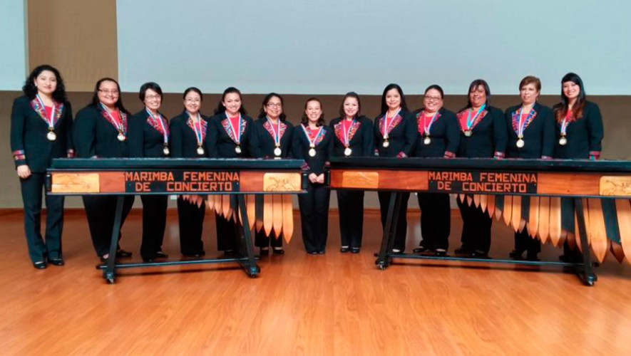 Marimba Femenina de Concierto realiza conciertos en Sudamérica