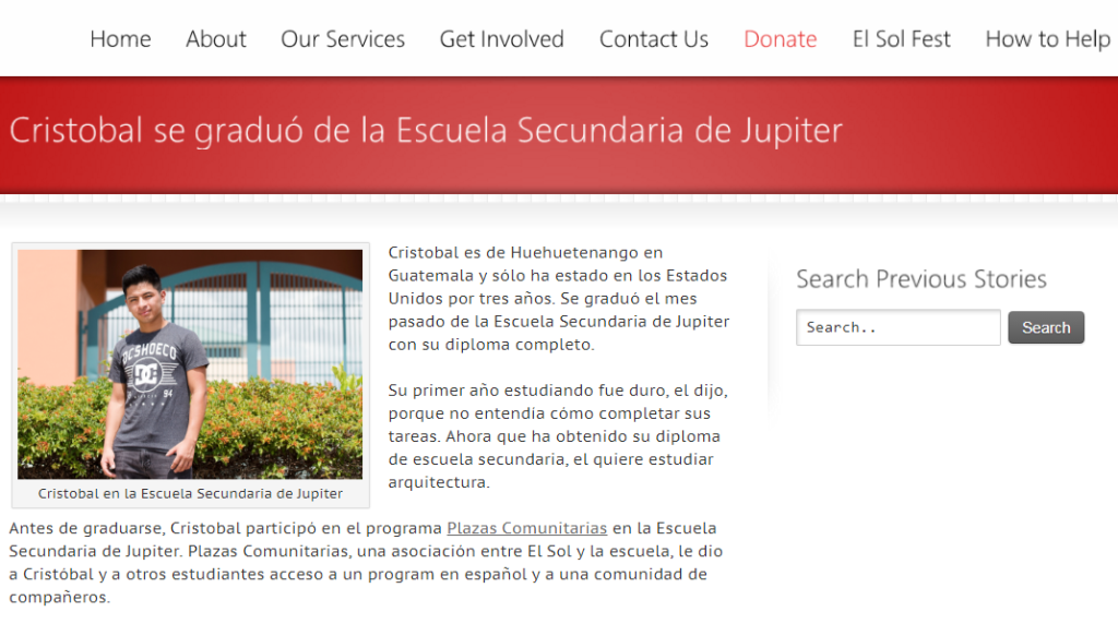 Originario de Huehuetenango se gradúa de secundaria en Estados Unidos