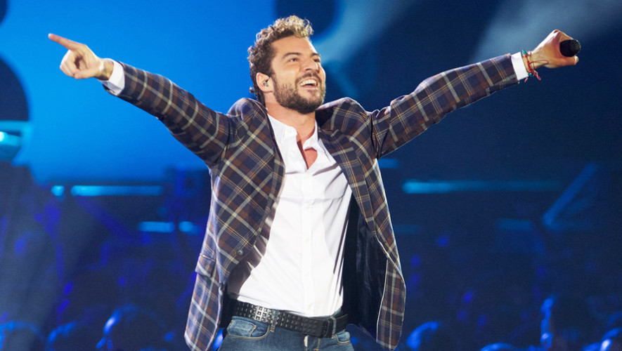 David Bisbal ofrecerá un concierto en Guatemala