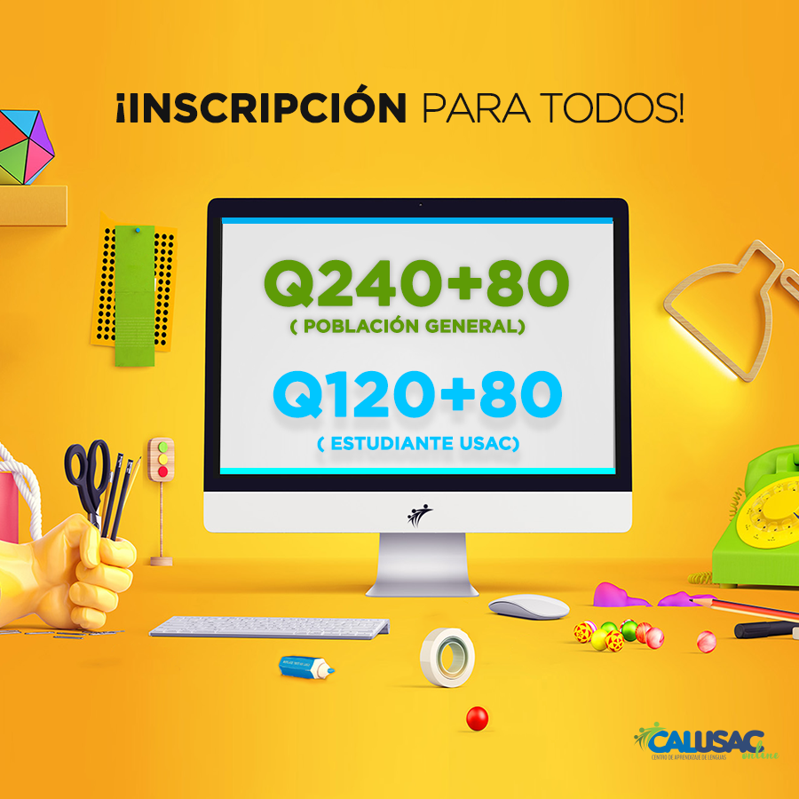 Han dado inicio las inscripciones de Calusac Online, septiembre 2017