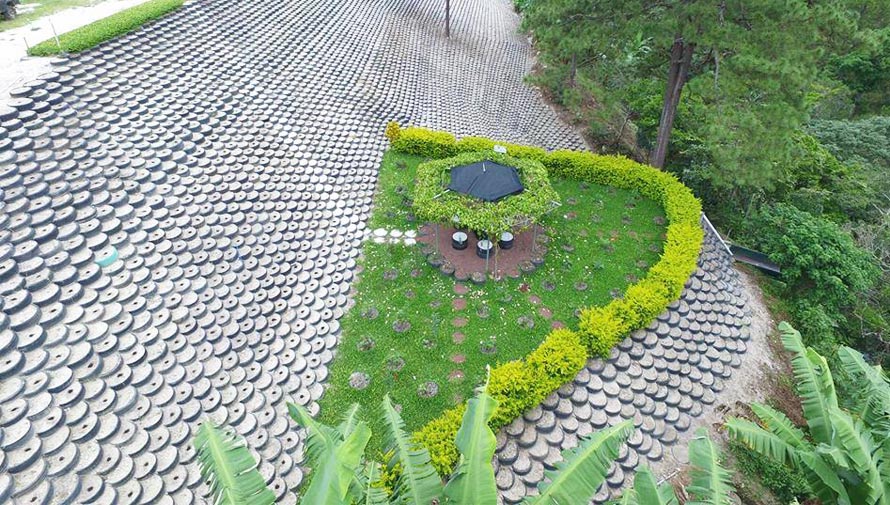 Muro ecológico más grande de Guatemala destaca en China Xinhua News