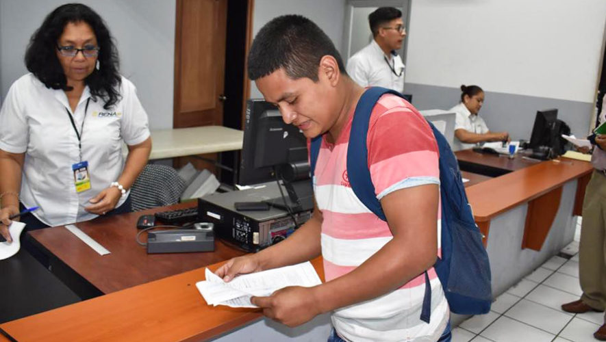 RENAP ofrece oportunidad de empleo, septiembre 2017