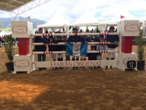 Ecuestre guatemalteco en Concurso Internacional de Salto de Colombia 2017