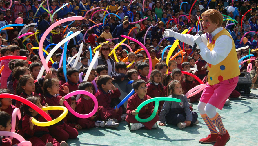 Celebración del Día del Niño en Plaza Atanasio Tzul
