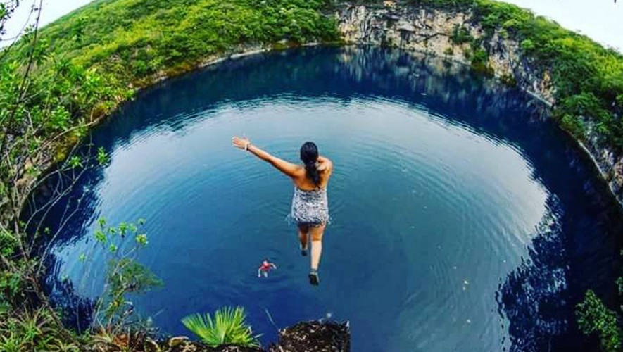 Cenote mayor de Candelaria