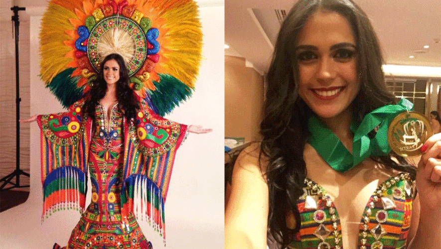 María José Castañeda gana medalla de oro en National Costume Competition 2017