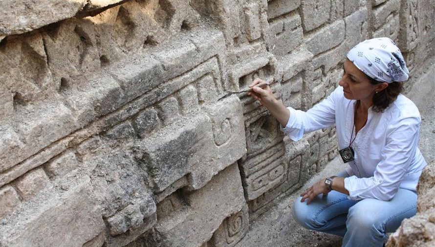 NatGeo resaltó el friso maya que fue descubierto en Guatemala