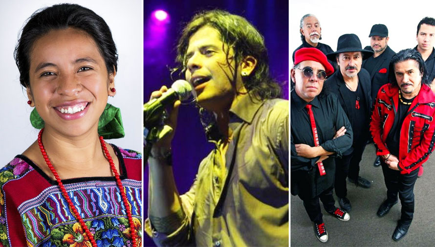 Concierto de Tavo Bárcenas, Sara Curruchich y otros artistas