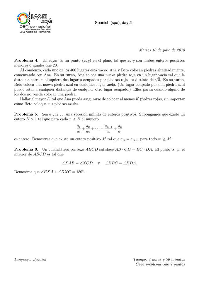 Alessandro Santos ganó una mención honorífica en Olimpiada de Matemática en Rumania