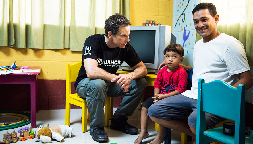 Ben Stiller visitó a familias guatemaltecas por una noble causa