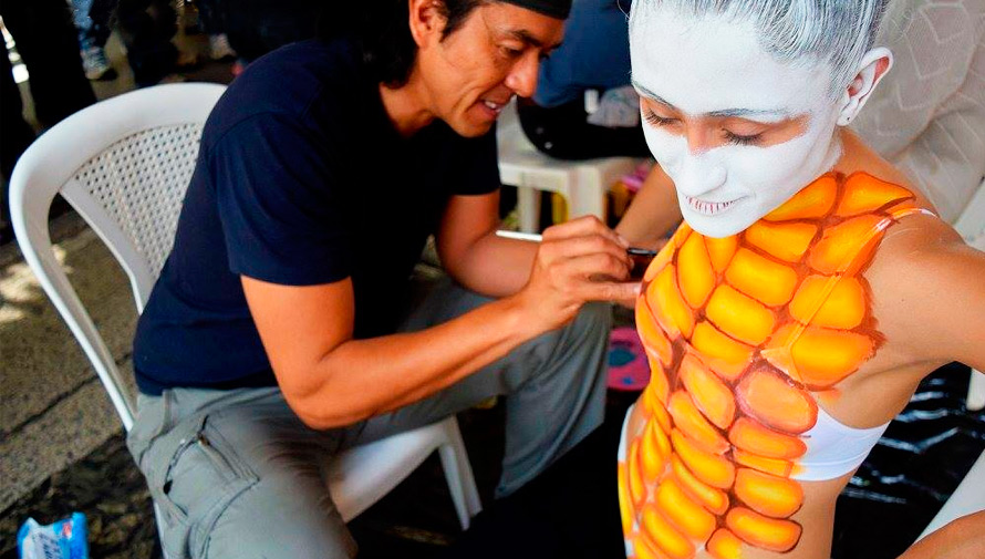 Convocatoria de modelos y artistas para el Festival Nacional de Body Paint 2018