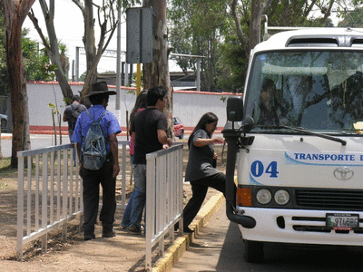Horarios del transporte interno gratuito de la USAC