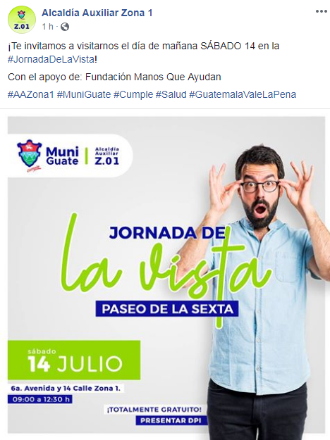 Jornada gratuita de la vista en el Paseo de La Sexta