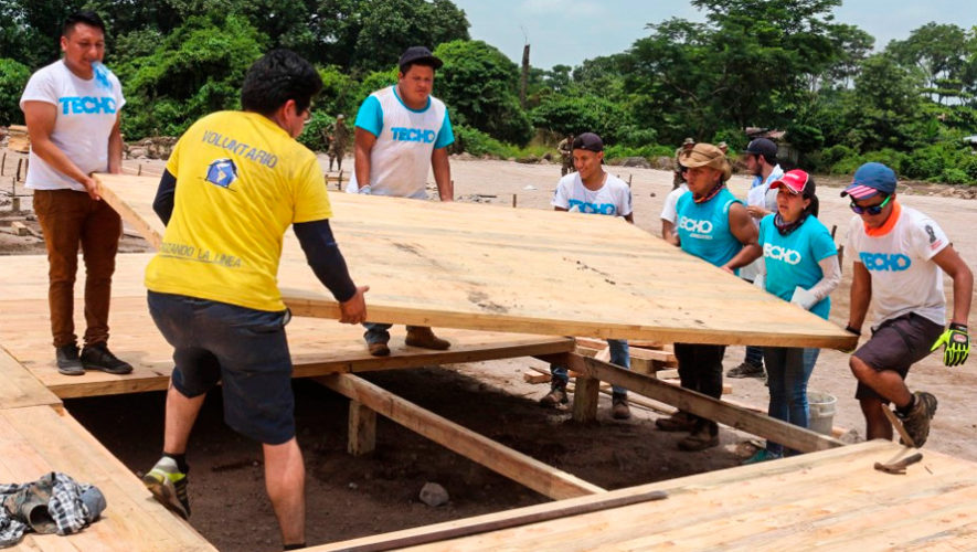 Walmart y Techo construirán 200 viviendas temporales para los damnificados del Volcán de Fuego