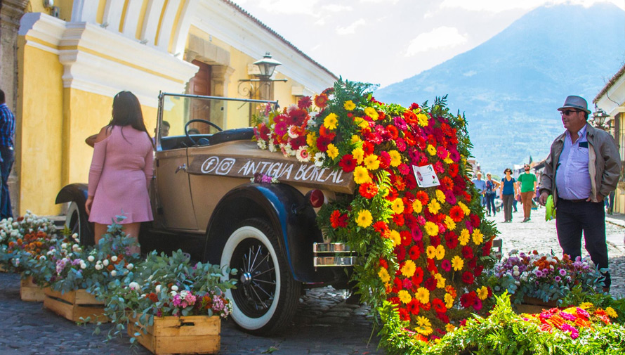 Festival de las Flores 2018 en Antigua Guatemala
