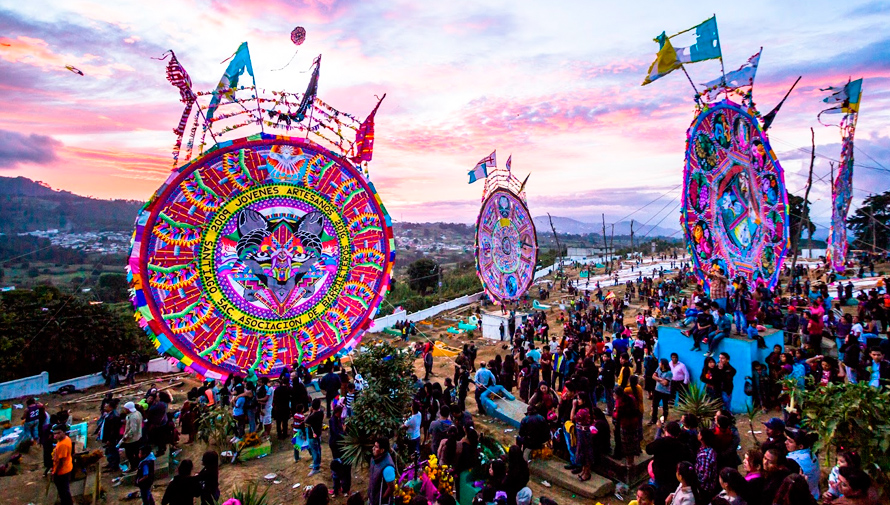 Detalles del EcoFestival de Barriletes Gigantes de Santiago Sacatepéquez, 2018