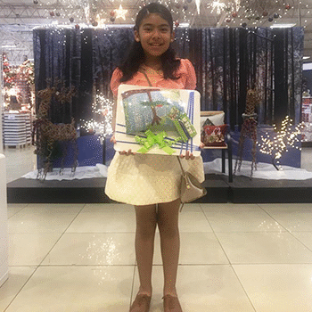 Niños crearon dibujos para beneficiar a afectados por el Volcán de Fuego