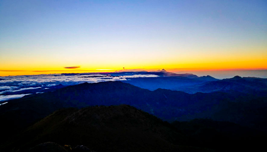 Volcán Tajumulco - Amanecer