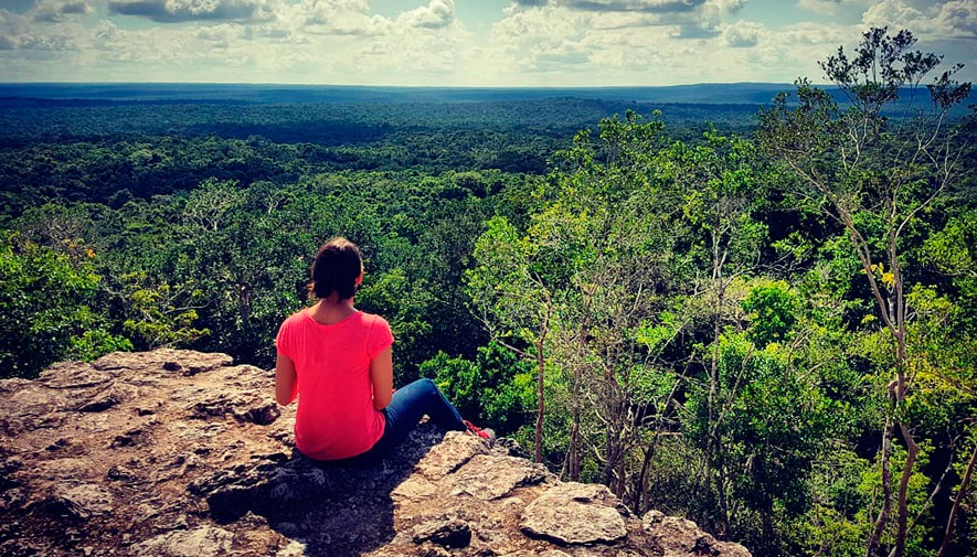 Caminata hasta el sitio arqueológico El Mirador, Petén
