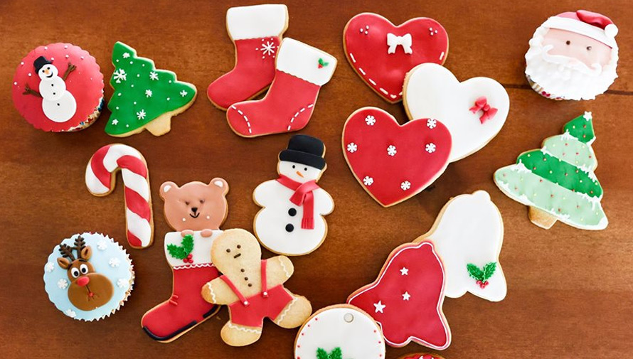 Clase de galletas navideñas en Guatemala