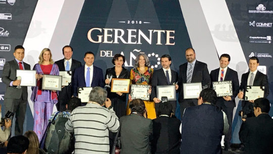Ganadores del Premio Gerente del Año 2018 por la Asociación de Gerentes de Guatemala