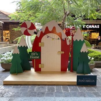 La Villa de Santa en Plaza Fontabella celebrará la Navidad en Guatemala