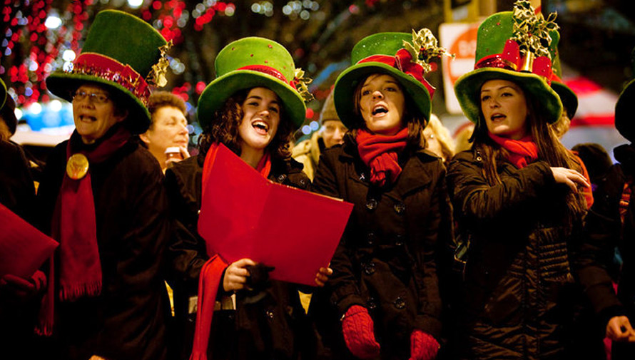 Noche gratuita de villancicos navideños en Guatemala