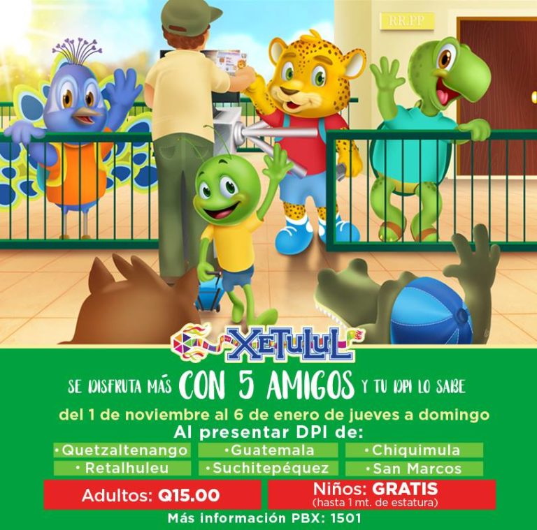 Presenta tu DPI en Xetulul