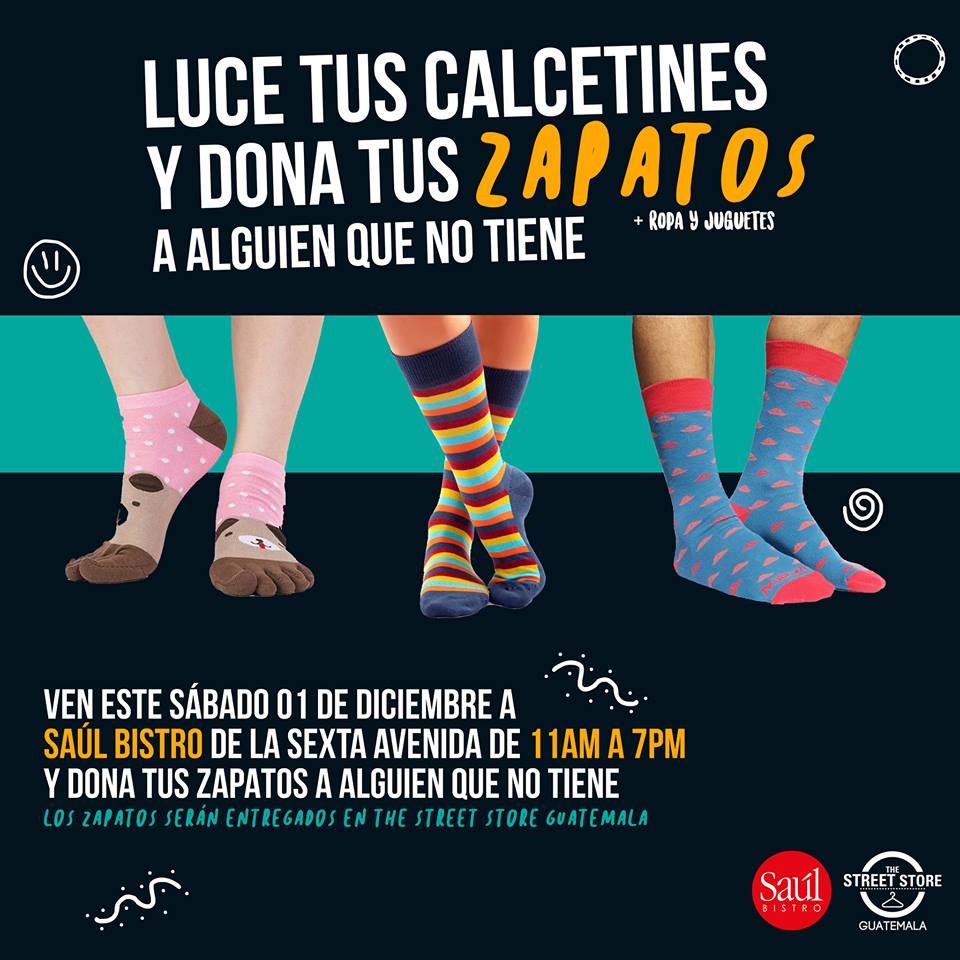 Recaudarán zapatos para personas en situación de calle, Ciudad de Guatemala