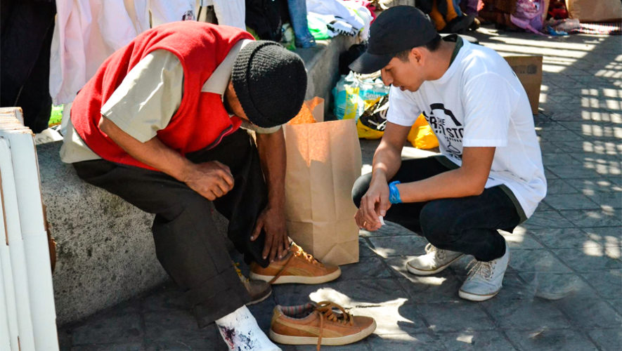 Recaudarán zapatos para personas en situación de calle, Ciudad de Guatemala