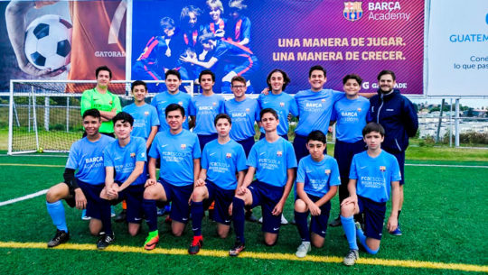 Barça Academy de Guatemala formará parte del III Torneo de las Américas 2018