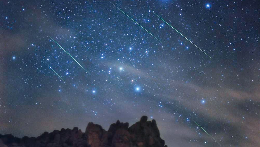 Calendario de lluvias de estrellas del 2019 en Guatemala
