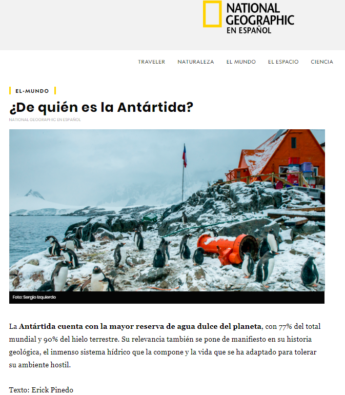Historia de Sergio Izquierdo fue premiada por National Geographic en Español