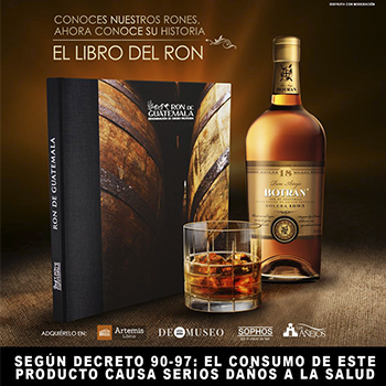 Libro del Ron de Guatemala, una obra llena de historia y cultura