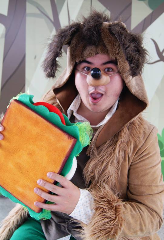 Obra infantil Los 3 cerditos y el lobo