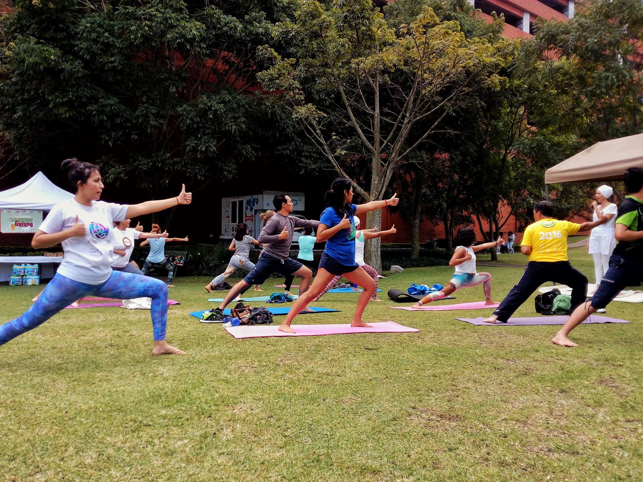 clase de yoga