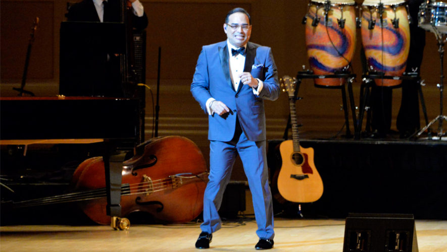 Concierto de Gilberto Santa Rosa en Guatemala