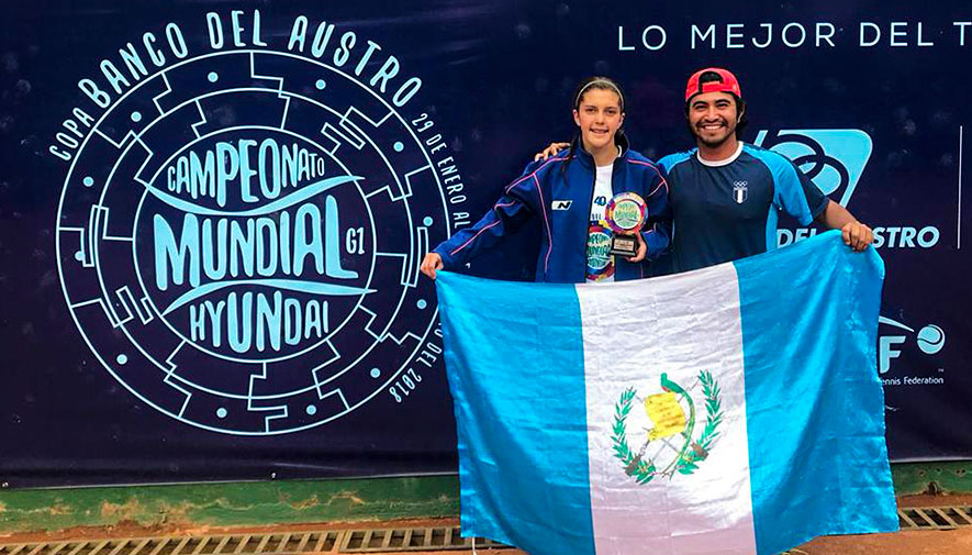 Gabriela Rivera es subcampeona del Mundial Juvenil de Tenis 2018 en Ecuador
