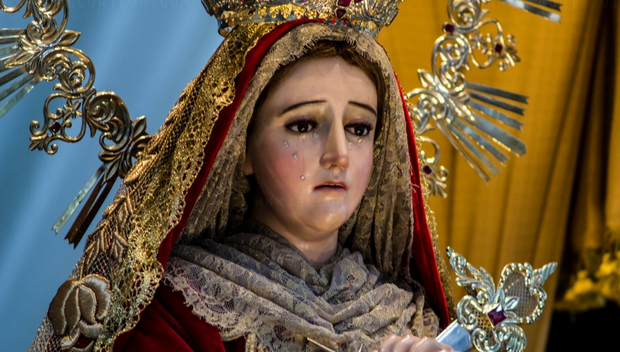 Procesión de El Calvario, Sábado Santo