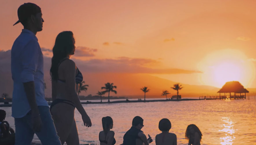 El video de la canción Pa Gozar fue grabado en Puerto Barrios, Izabal