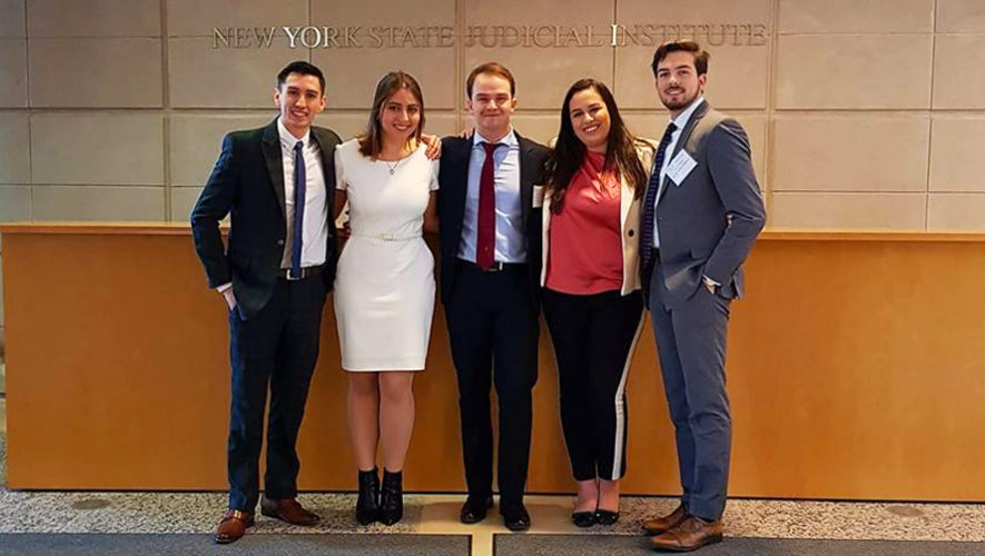 Guatemaltecos ganaron el tercer lugar en el International Criminal Court Moot 2018