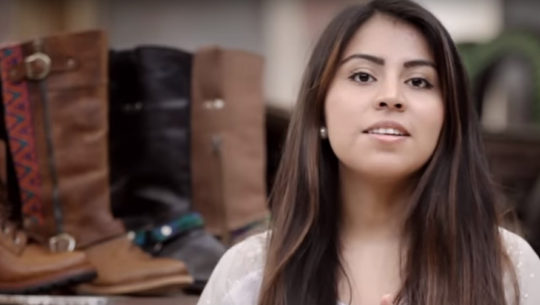 Línea de zapatos guatemalteca, Cristha Fuentes