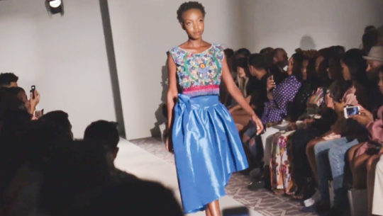 Diseñadora guatemalteca Owana Lima participó en la Fashion Week New York 2018
