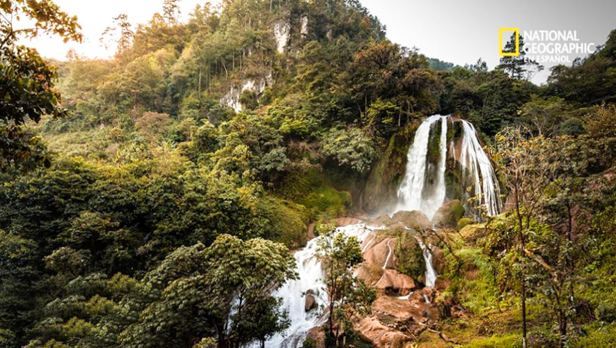 Foto de la Catarata Santa Avelina en Quiché fue compartida en NatGeo