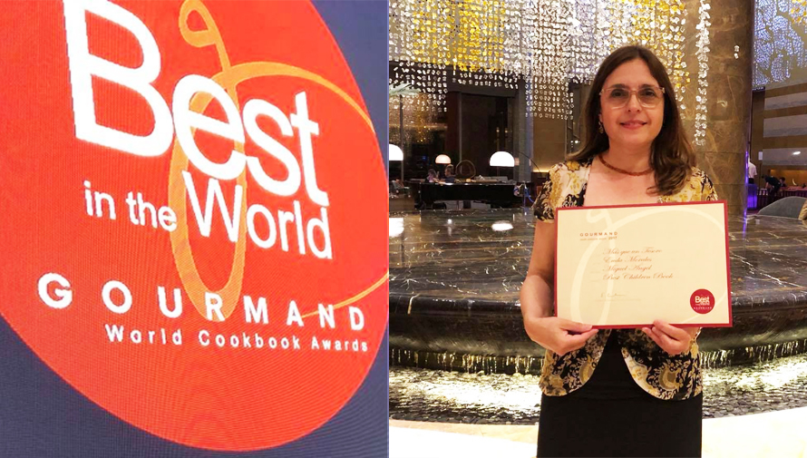 Euda Morales ganó el tercer lugar en los Gourmand World Cookbook Awards 2018